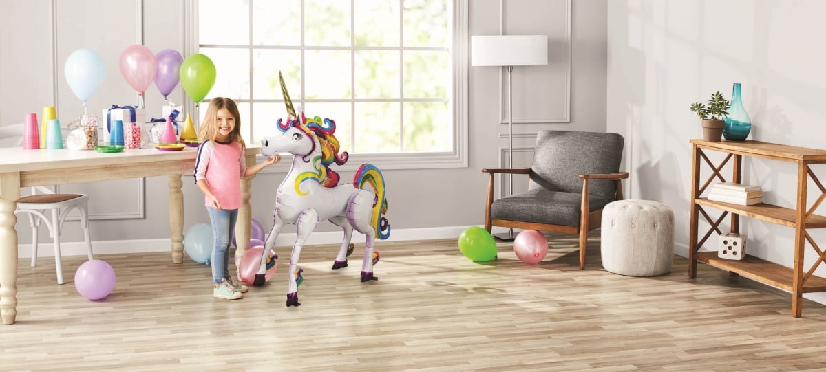 Unicorn Balloon - Large Unicorn Over 4 ft. Tall