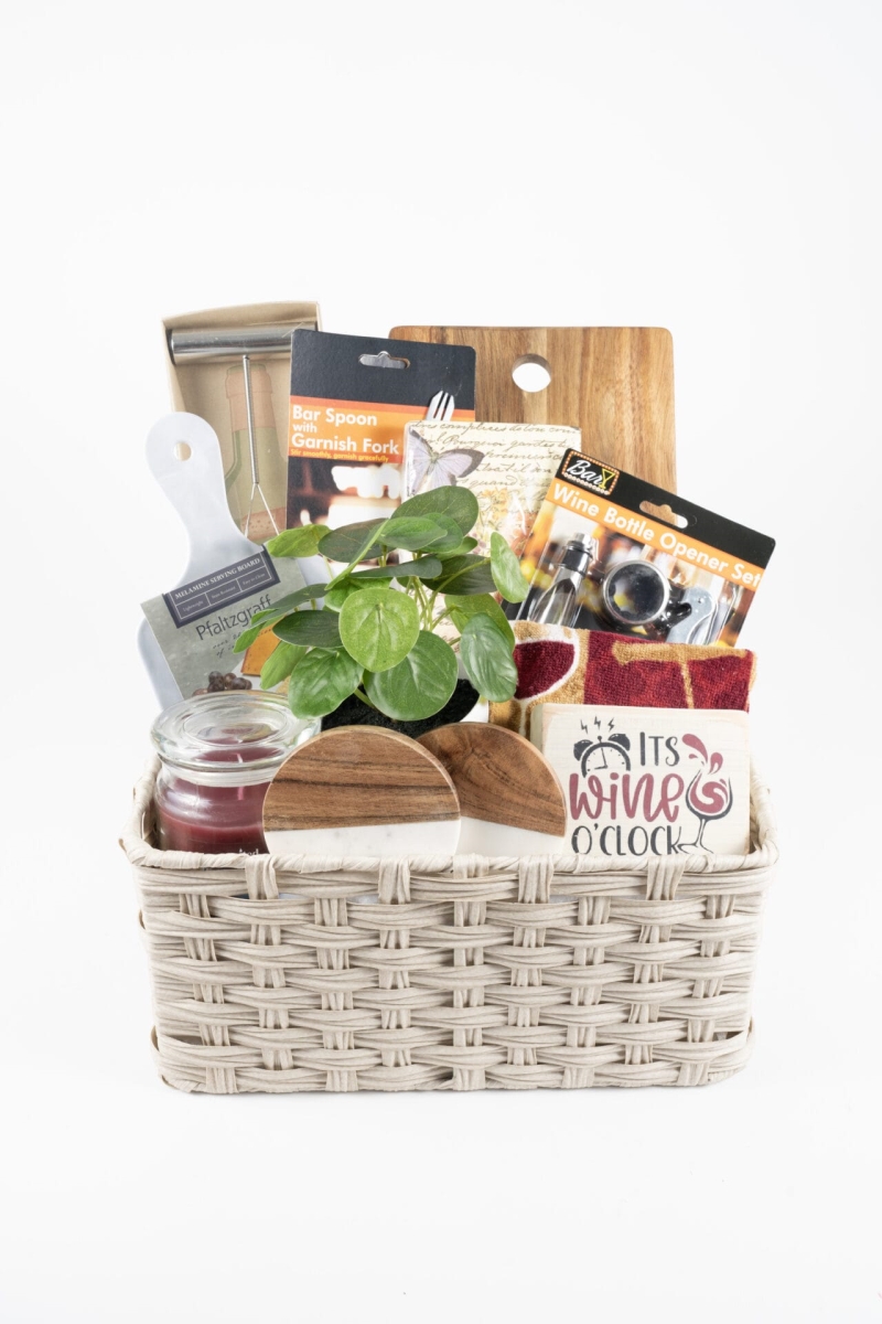 Wine Themed Celebration Gift Basket by Ohio BasketChic - Perfect for Wine Lovers