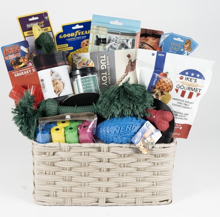 Premium Dog Gift Basket by