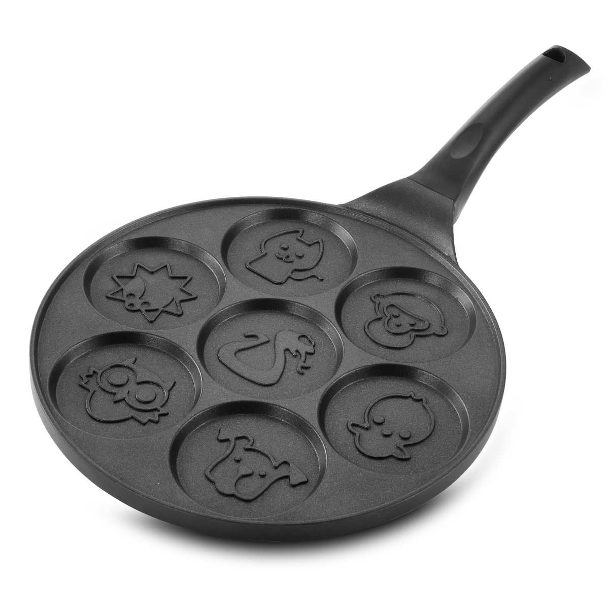 Picture of MegaChef MC-ANIMALCAKES1 10.5 in. Fun Animal Design Non Stick Pancake Maker Pan with Cool Touch Handle
