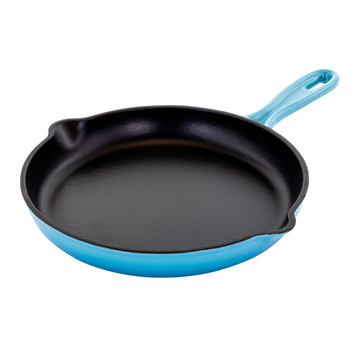 Picture of Megachef MG-FR26AB 10.25 in. Round Enameled Cast Iron Skillet, Blue