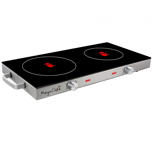 Picture of Megachef MC-6200IC Ceramic Infrared Double Electical Cooktop