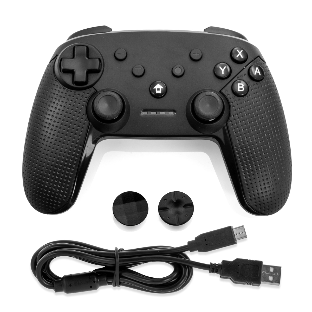 Picture of Gamefitz GF13-004BLK Wireless Controller for the Nintendo Switch - Black
