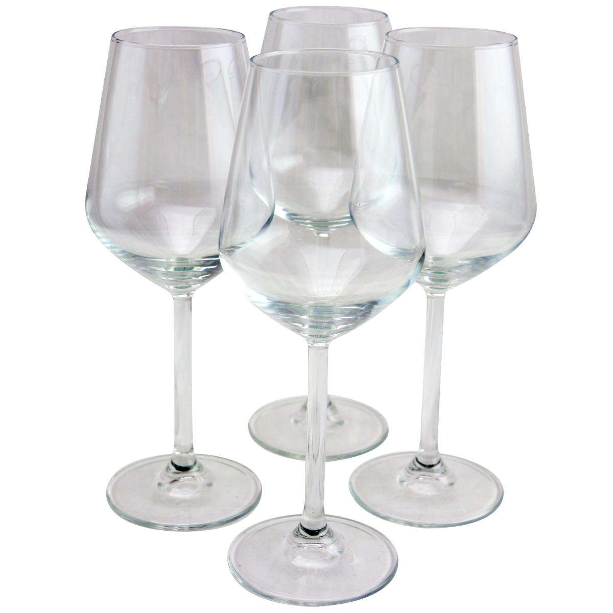 Picture of Pasabahce 440080-1046744 Allegra 11.75 oz Wine Glass Set - White - 4 Piece