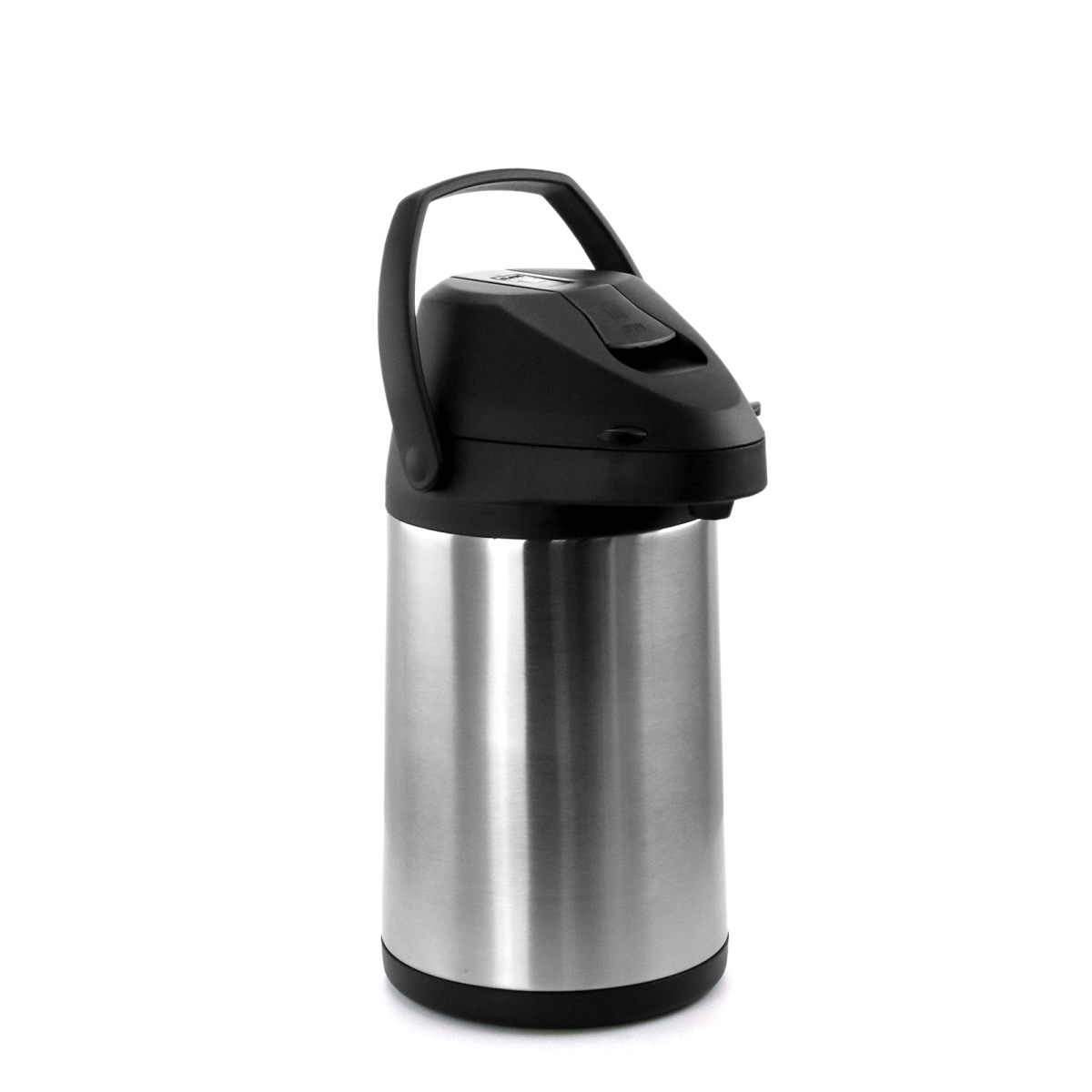 Picture of Megachef MG-ASUJ030 3 Liter Insulated Stainless Steel Airpot Hot Water Dispenser for Coffee & Tea