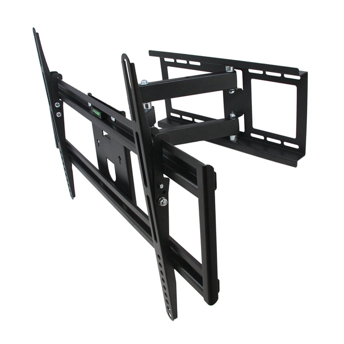 32-70 in. Full Motion Television Wall Mount with Bubble Level for Displays