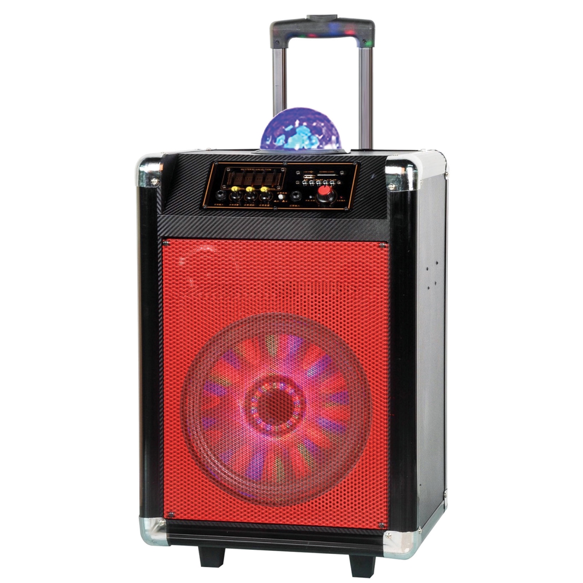 Supersonic IQ-3612DJBT-RED 12 in. Portable Bluetooth DJ Speaker, Red -  Super Sonic Inc