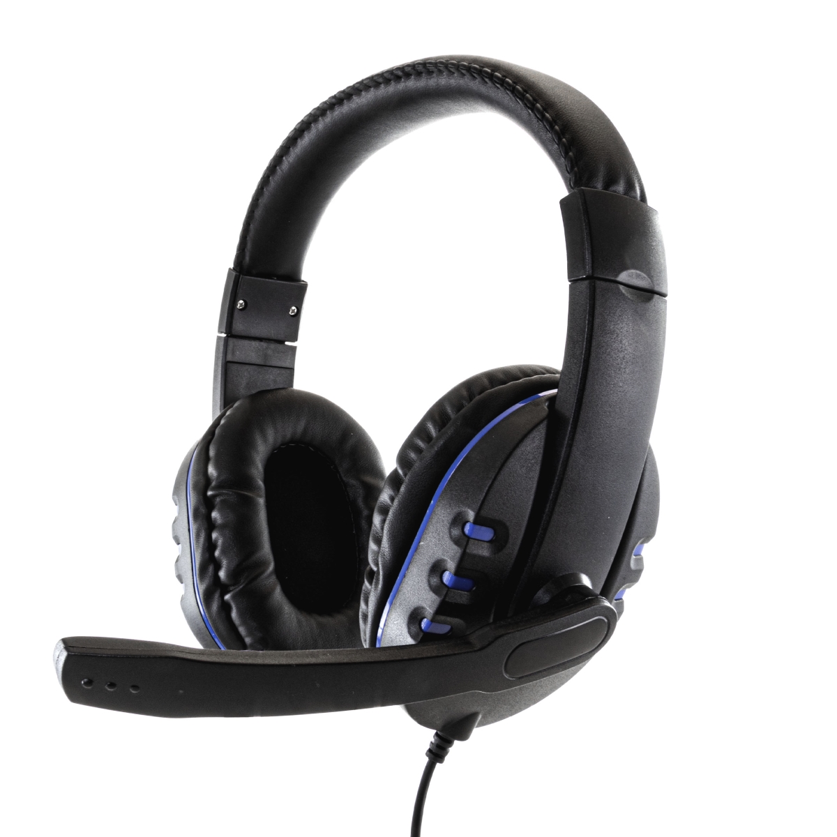 GameFitz Wired Stereo Gaming Headset for PS4, XB1 & Nintendo Switch, Black