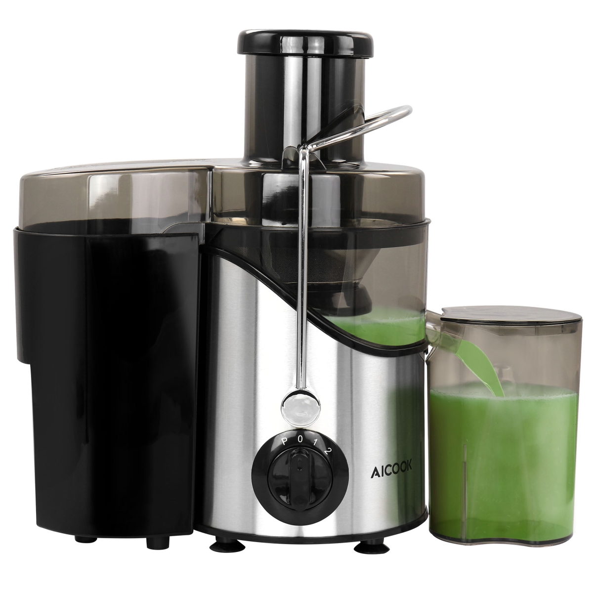 Picture of Aicook AMR526 Centrifugal Self Cleaning Juicer & Juice Extractor&#44; Silver