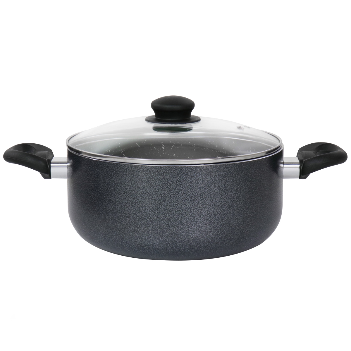Picture of Oster 115602.02 5 Quart Pallermo Aluminum Dutch Oven with Lid&#44; Charcoal