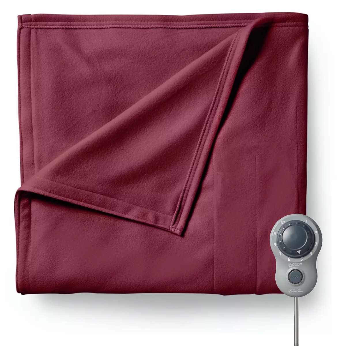 Electric Fleece Heated Blanket, Garnet - Full Size -  ProComfort, PR3609344