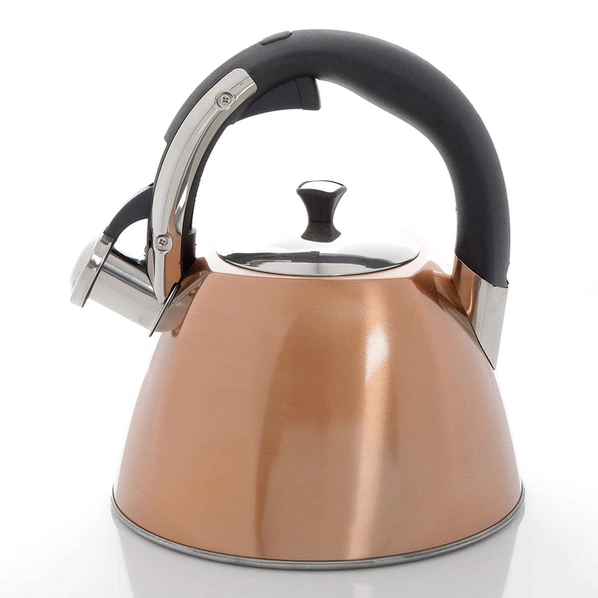 Picture of Mr Coffee 111928.01 2.5 qt. Belgrove Whistling Tea Kettle&#44; Copper