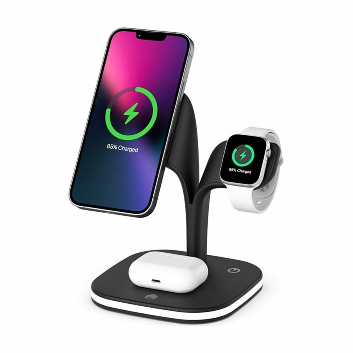 5-in-1 Fast Charging Station, Black