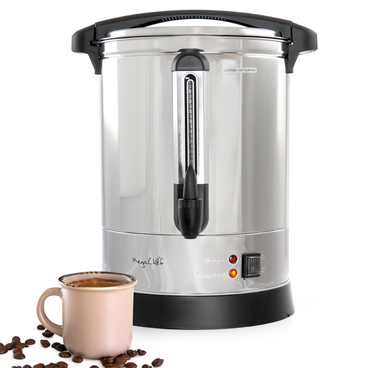 Picture of MegaChef MC-S100A 100 Cup Stainless Steel Coffee Urn