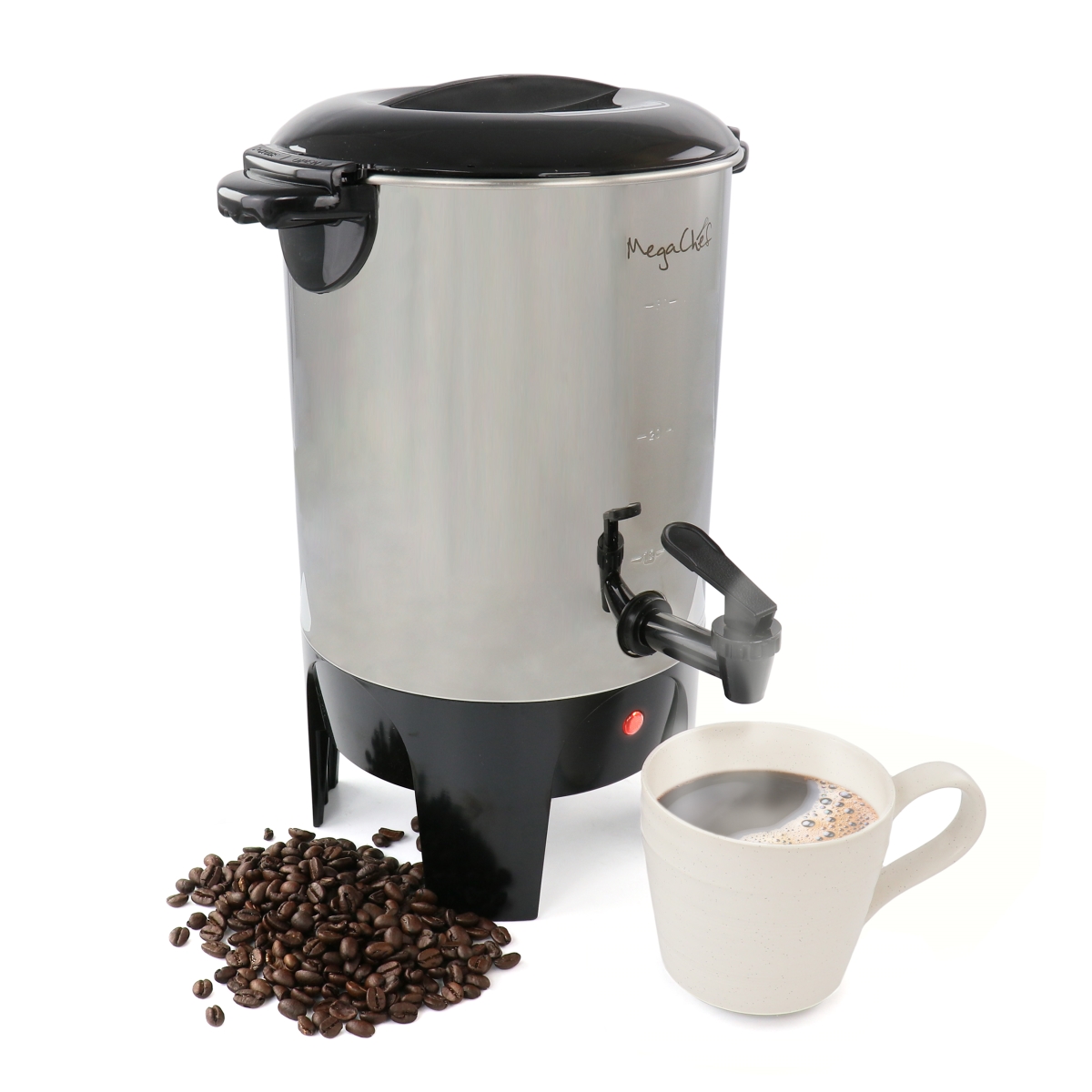 Picture of MegaChef MC-S30C 30 Cup Stainless Steel Coffee Urn