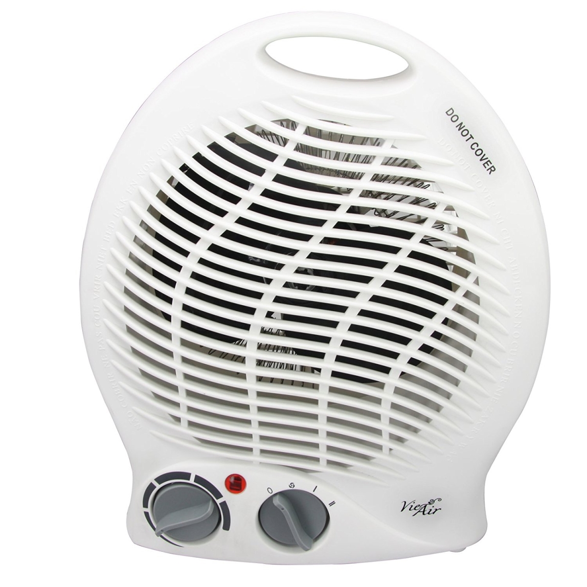 Picture of Vie Air VA-301B 2-Settings White Home Fan Heater With Adjustable Thermostat