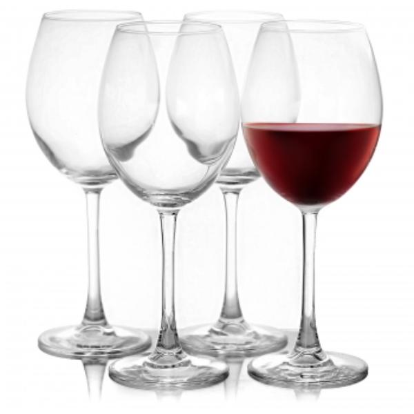 Picture of Pasabahce 105089 18.25 oz Enoteca Bordeaux Wine Glass Set&#44; Clear - 4 Piece