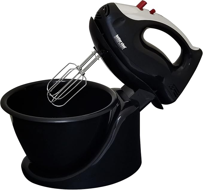 Picture of Better Chef IM-829BK 200W Convertible Stand To Hand Mixer with Bowl - Black