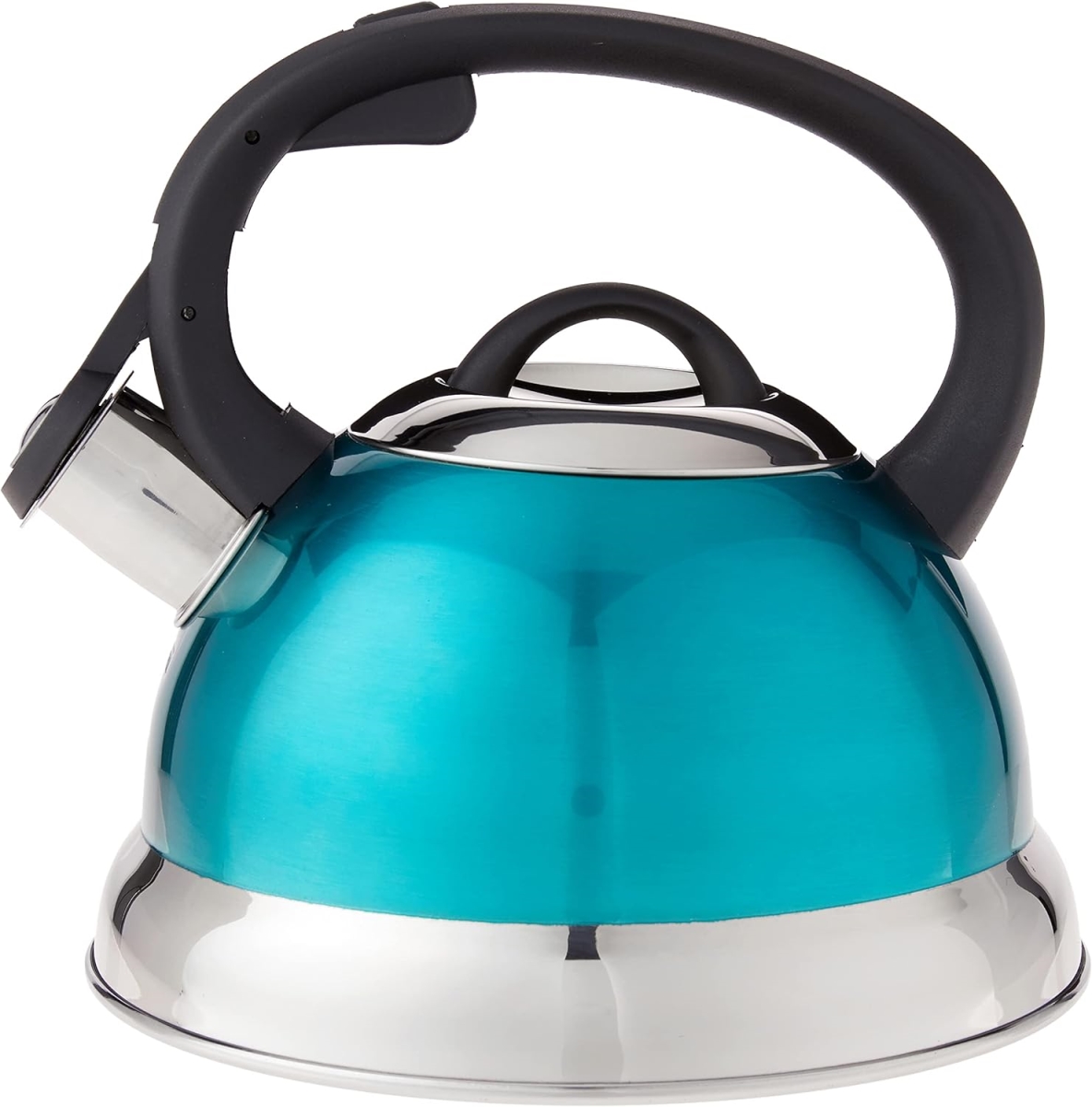 Picture of Mr. Coffee 127555.01 1.75 qt. Flintshire Whistling Stovetop Tea Kettle&#44; Turquoise