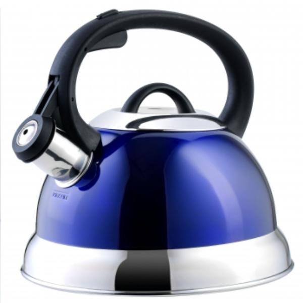Picture of Mr. Coffee 127556.01 1.75 qt. Mr. Coffee Flintshire Whistling Stovetop Tea Kettle&#44; Blue
