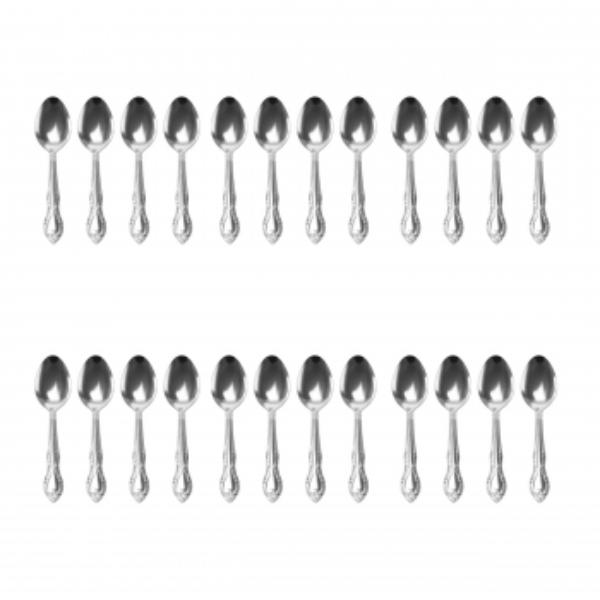 Picture of Gibson Home 53440.04 Abbie Stainless Steel Teaspoon Set - 24 Piece