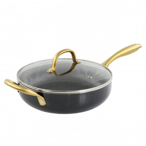 Picture of Gibson Home 82629.02 3.5 qt. Ellsworth Aluminum Nonstick Saute Pan with Lid