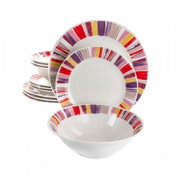 127022.12 Orleans Ceramic Dinnerware Set - 12 Piece