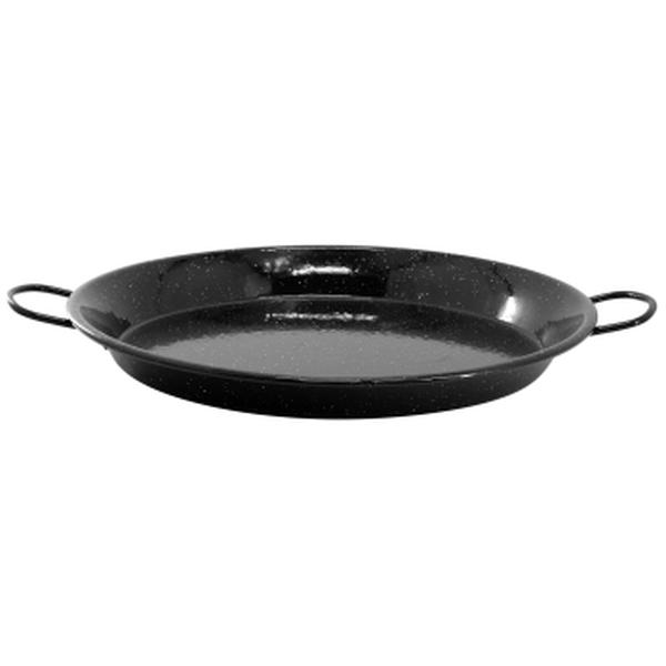 Picture of Oster 143754.01 15 in. Castillo Enameled Steel Paella Pan, Speckled Black
