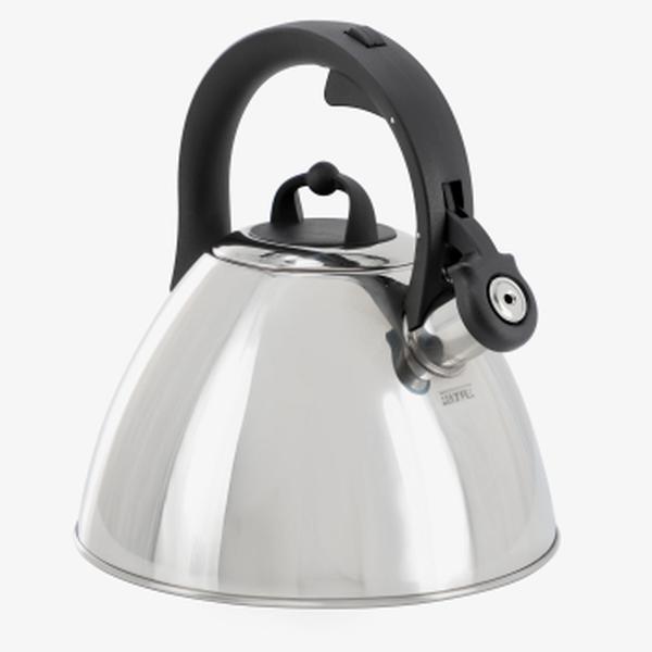 Picture of Mr. Coffee 143793.01 2.1 qt. Starsbury Stainless Steel Whistling Tea Kettle with Stay Cool Handle