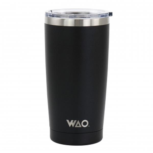 Picture of WAO 131024.01 18 oz Thermal Tumbler with Acrylic Lid, Matte Black