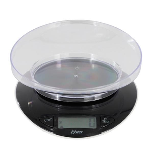 Picture of Oster 141108.02 Lydell Digital Kitchen Scale with Bowl&#44; Black - 2 Piece