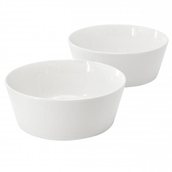 Picture of Gibson Home 142750.02 6.75 in. Round Fine Ceramic Side Bowl Set, White - 2 Piece