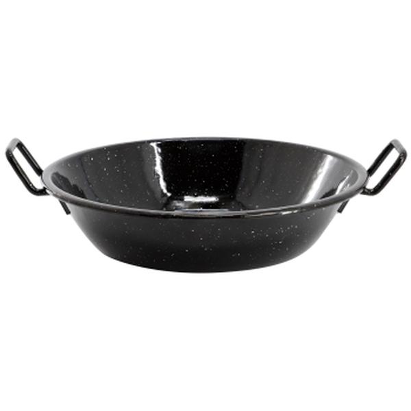 Picture of Oster 143755.01 9.5 in. Castillo Enameled Steel Paella Pan, Speckled Black