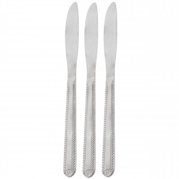 Picture of Gibson Home 73977.03 Tustin Stainless Steel Dinner Knife Flatware Set&#44; Silver - 3 Piece