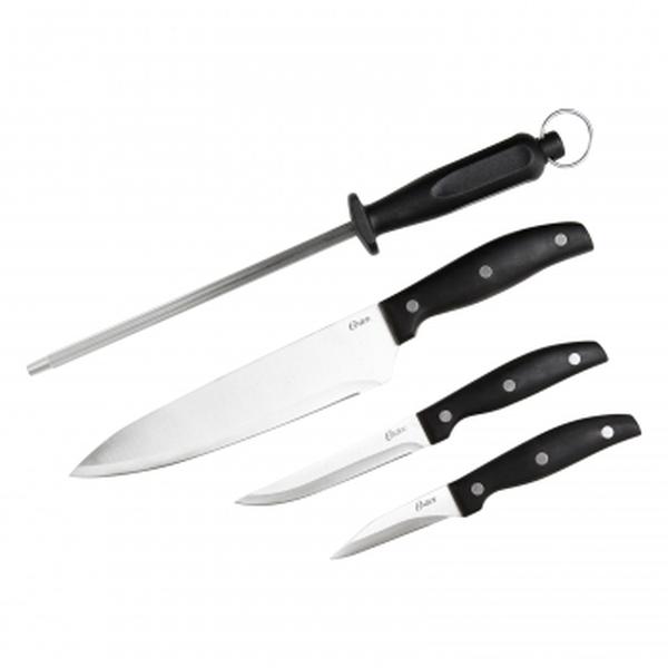 Picture of Oster 75679.04 Granger Stainless Steel Blade Cutlery Set&#44; Black - 4 Piece
