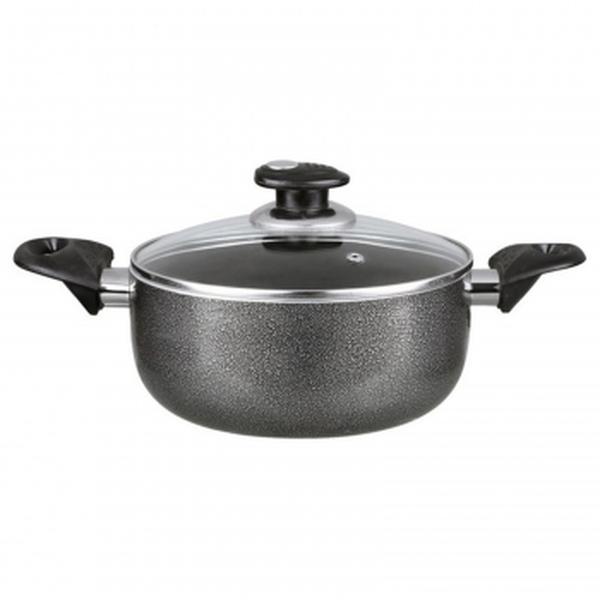 Picture of Brentwood BP-503 3 qt. Round Aluminum Dutch Oven&#44; Grey
