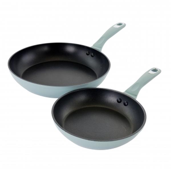 Picture of Oster 124909.02 Lynhurst Aluminum Nonstick Frying Pan Set&#44; Blue - 2 Piece