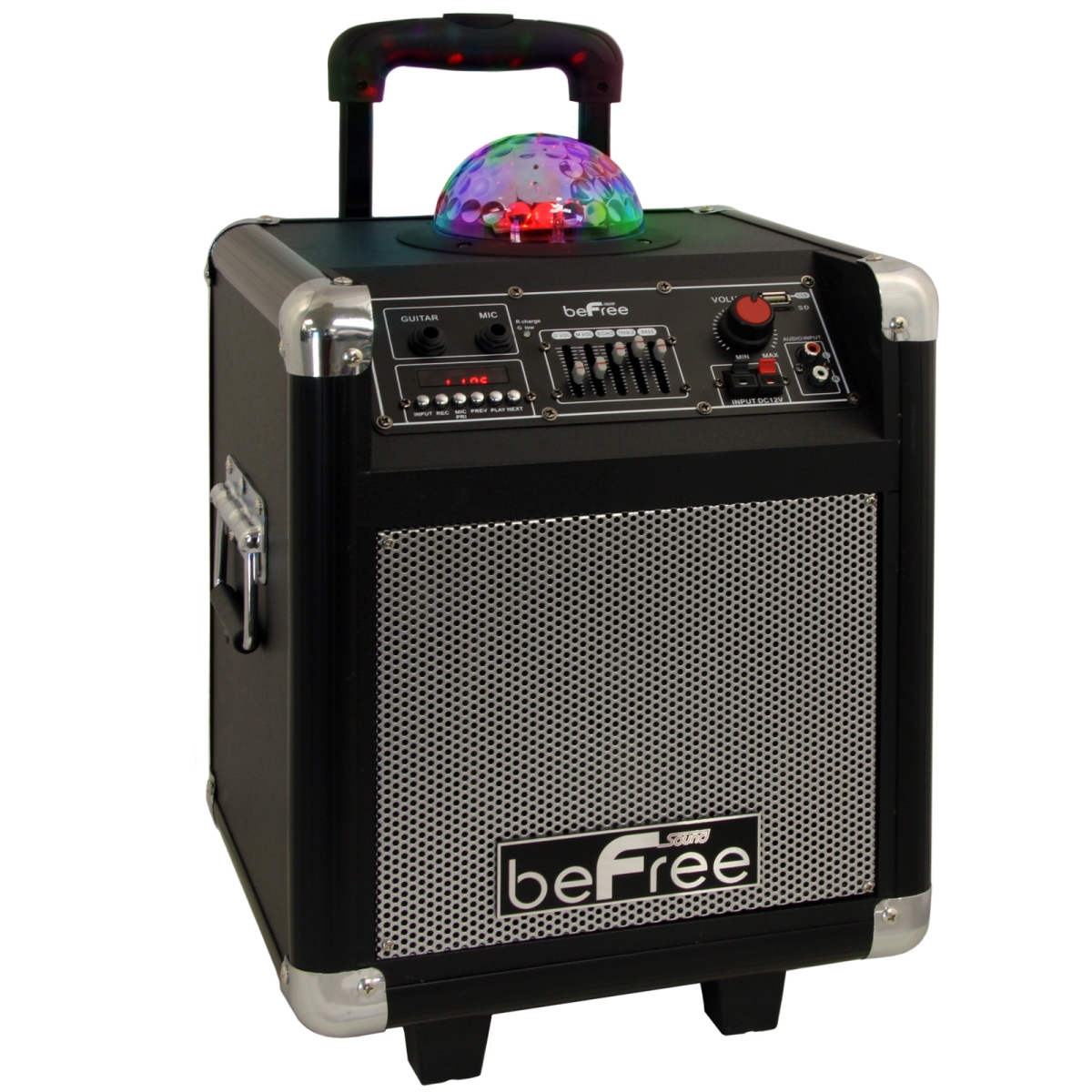6.5 in. Projection Party Light Dome Subwoofer Bluetooth Portable Party Speaker