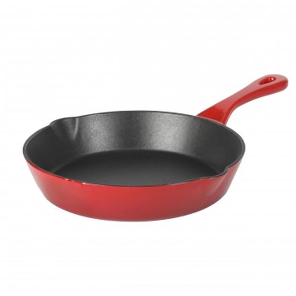 Picture of Crock Pot 137369.01 8 in. Artisan Enameled Cast Iron Round Skillet&#44; Gradient Red