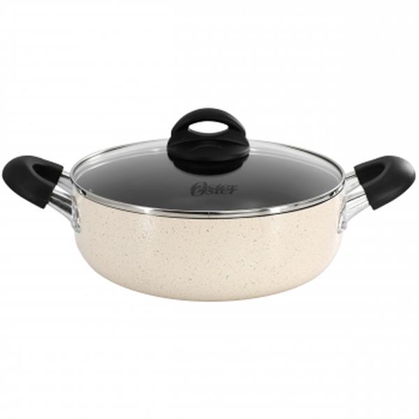 Picture of Oster 142247.02 3.6 qt. Clairborne Nonstick Aluminum Caldero with Lid&#44; Linen