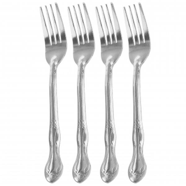 Picture of Gibson Home 53438.04 Abbie Stainless Steel Dinner Fork Set - 4 Piece