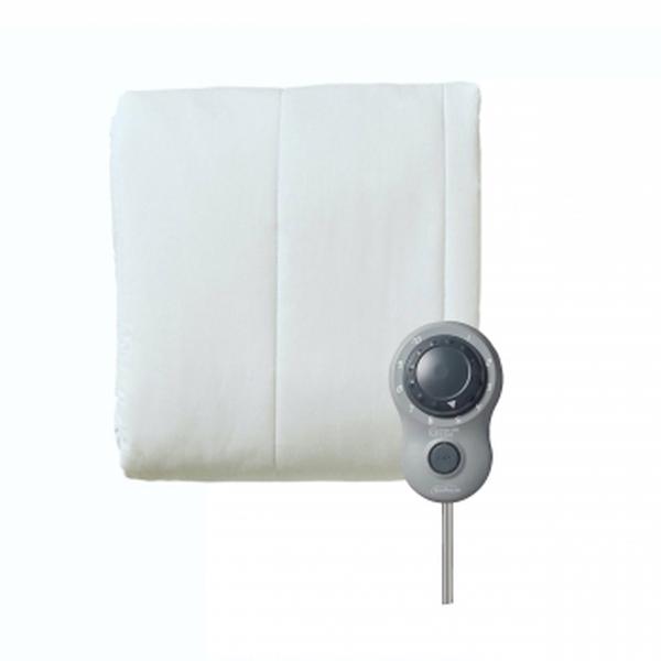 Picture of Sunbeam 2152744 Twin Size Electric Water Resistant Heated Mattress Pad with Dial Controller