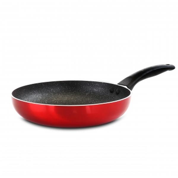 Picture of Oster 120768.01 9.5 in. Merrion Aluminum Frying Pan with Bakelite Handle&#44; Red