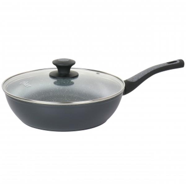 Picture of Oster 127590.02 3 qt. Bastone Aluminum Nonstick Saute Pan&#44; Speckled Grey