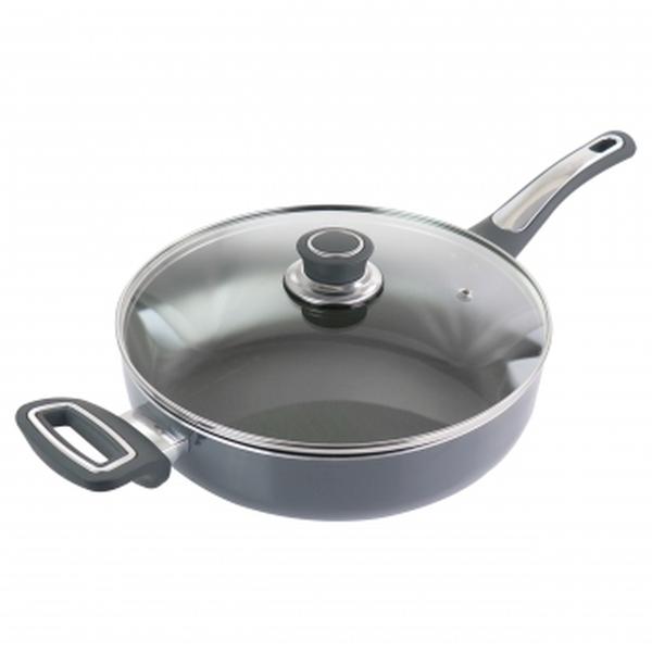 Picture of Oster 128659.02 3.5 qt. Aluminum Saute Pan with Lid