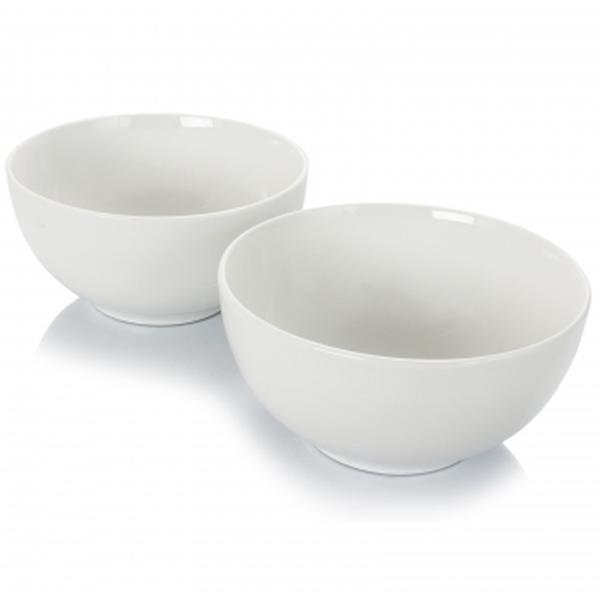 Picture of Gibson Home 122922.02 7 in. Ceramic All-Purpose Round Bowl Set, White - 2 Piece