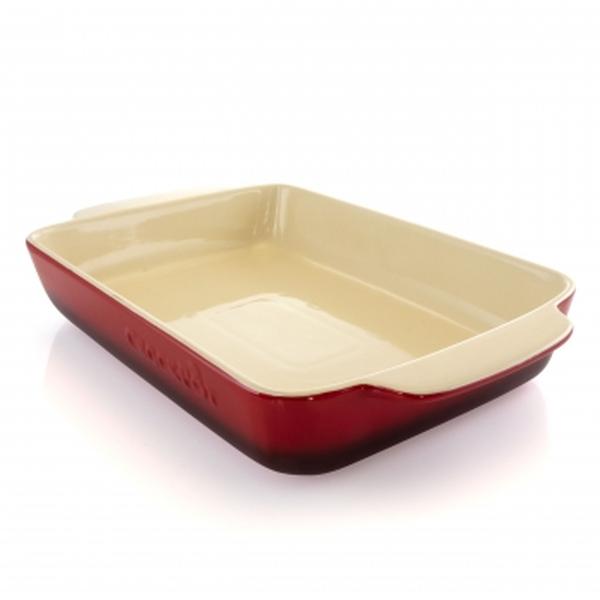 Picture of Crock Pot 124399.01 5.6 qt. Artisan Sto are Bake Pan&#44; Red