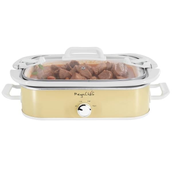 Picture of Megachef MGSL-5000-C 3.5 qt. Casserole Slow Cooker with 3 Temperature Settings&#44; Cream