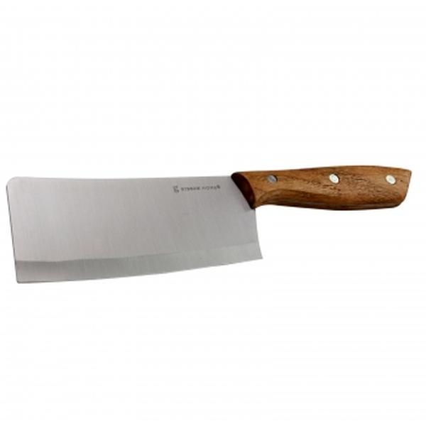 Picture of Gibson Home 107196.01 6 in. Seward Stainless Steel Cleaver with Wooden Handle