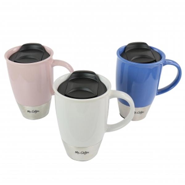 Picture of Mr. Coffee 80623.01 14 oz Sto are Assorted Travel Mug - Set of 3